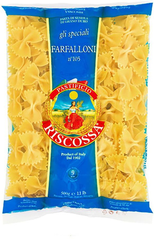 Pastificio Riscossa Farfalloni Pasta Shell Pasta(500 g)