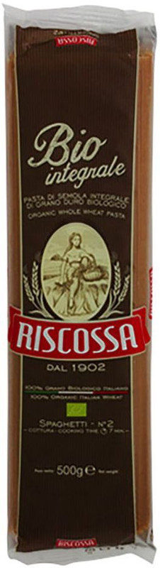 Pastificio Riscossa Organic Spaghetti Whole Wheat Pasta Shell Pasta(500 g)