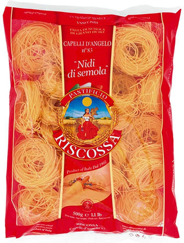 Pastificio Riscossa Capelli D’Angelo Pasta Shell Pasta(500 g)