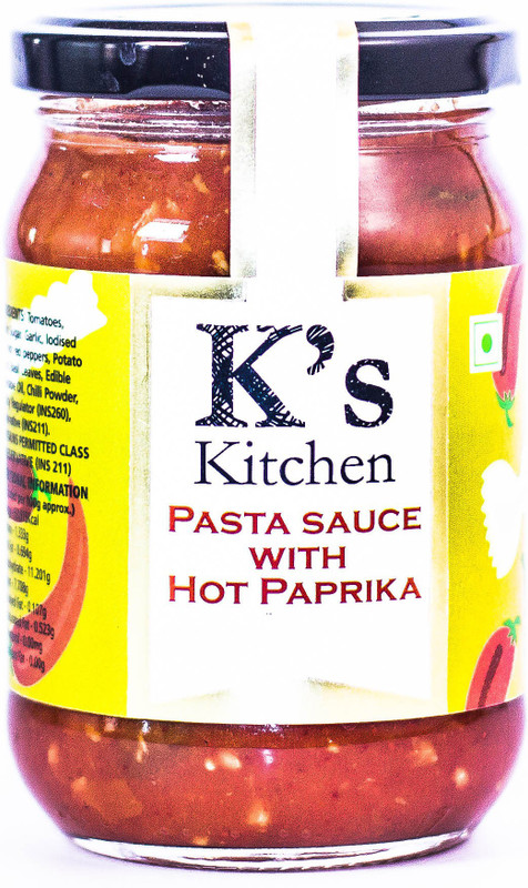 K's Kitchen K's Pasta Sauce With Hot Paprika 270g Sauce(270 g) K's Kitchen K's Pasta Sauce With Hot Paprika 270g Sauce(270 g)