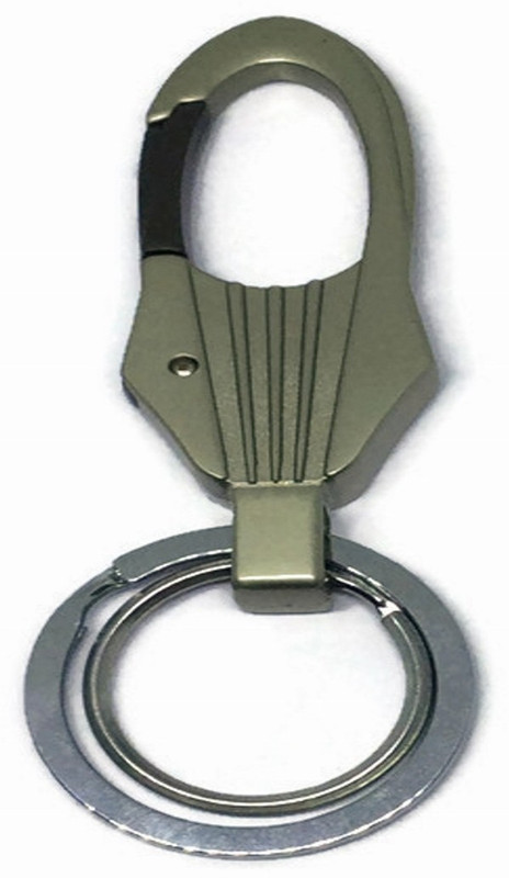 antras creations Imported Brand Key chain for Cars/Bikes/Homes/Office Locking Key Chain(Silver)