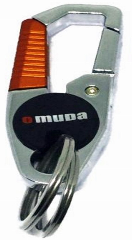 antras creations Imported Muda Brand Key chain for Cars/Bikes/Homes/Office Locking Key Chain(Silver)