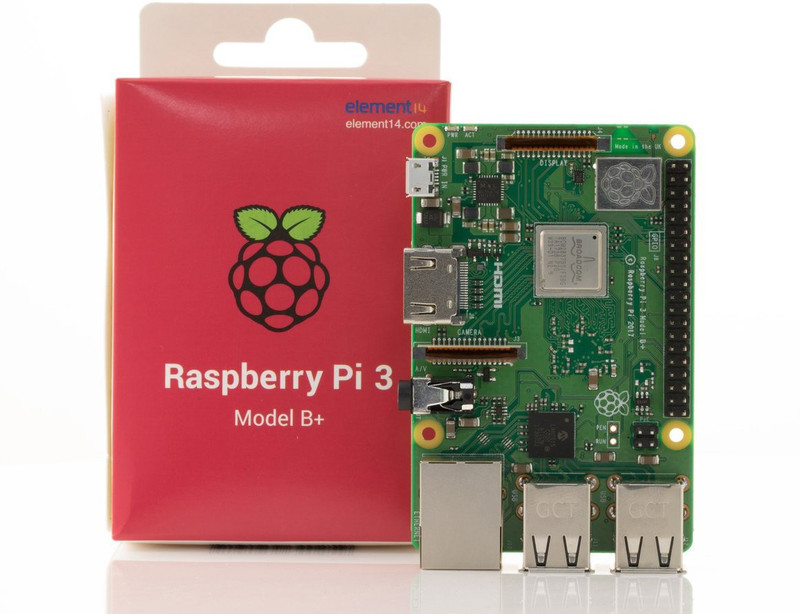 Raspberry Pi 3 B Plus Motherboard(green)