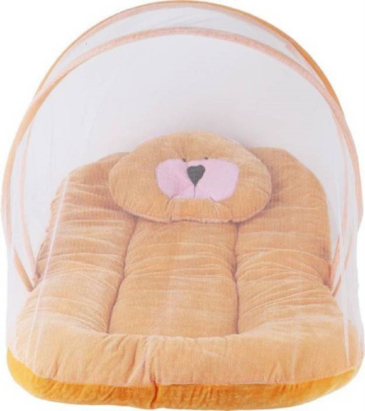 croox Mosquito Protector Comfy Baby Sleeping Mosquito Net Bed CRX_BYMN_002_OW Porttable Crib(Fabric, Multicolor)