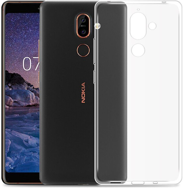 aaralhub Back Cover for Nokia 8 Sirocco(Transparent, Rugged Armor)