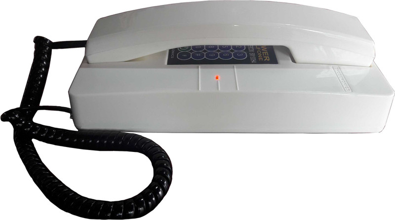 thodukonics 1000 user wireless Intercom Corded Landline Phone(White)
