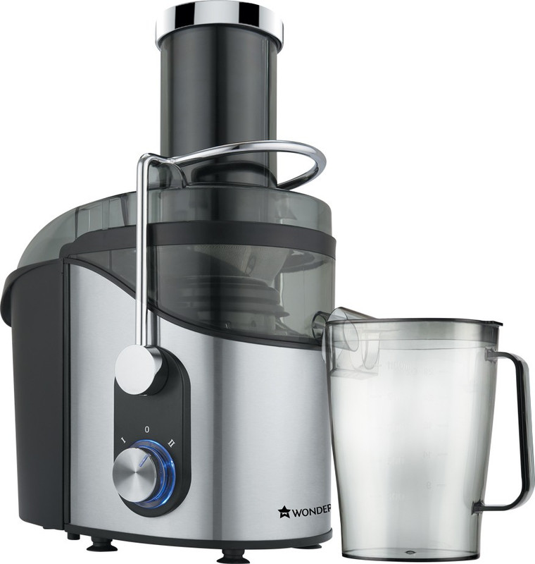 Wonderchef Monarch Fruit Juicer 800 W Juicer(Black & Silver, 1 Jar)