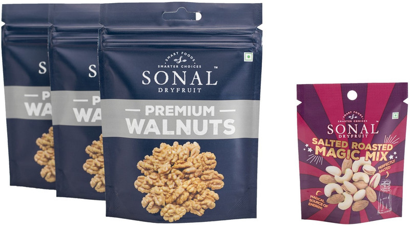 Sonal Gourmet Walnuts Walnuts(4 x 3 g)