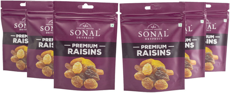 Sonal Gourmet Raisins Raisins(6 x 10 g)