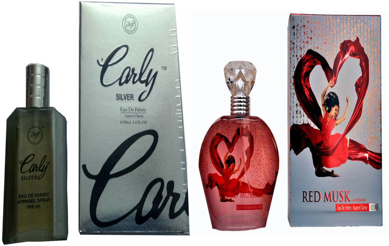 dsp RED MUSK PERFUME 100 ML + EARLY SILVER PERFUME 100 ML Eau de Parfum  -  100 ml(For Men & Women)
