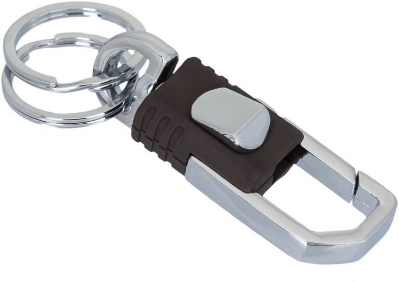 atabz Top Notch with double ring Locking Carabiner(Silver)