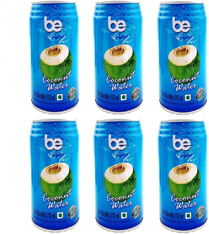 be Pure Coconut Water (Pack of 6)(6 x 51.67 ml)