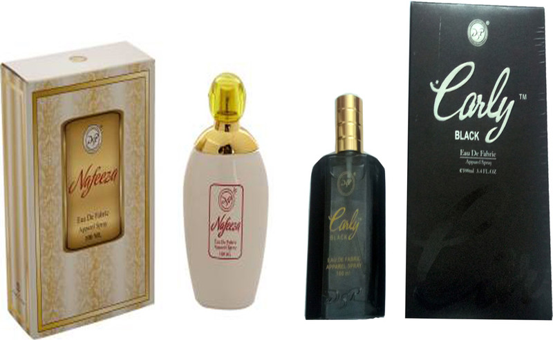 dsp NAFEEZA WHITE PERFUME 100 ML +EARLY BLACK PERFUME 100 ML Eau de Parfum  -  100 ml(For Men & Women)