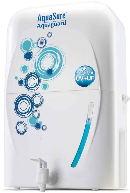 Aquaguard MAXIA UV UF 6 L UV + UF Water Purifier(White)