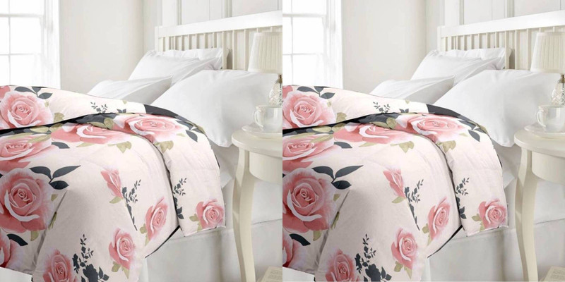 shree balaji impex Floral Single Dohar(Cotton, aa08)