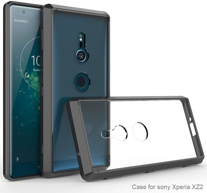 ziaon Back Cover for Sony Xperia XZ2(transparent)