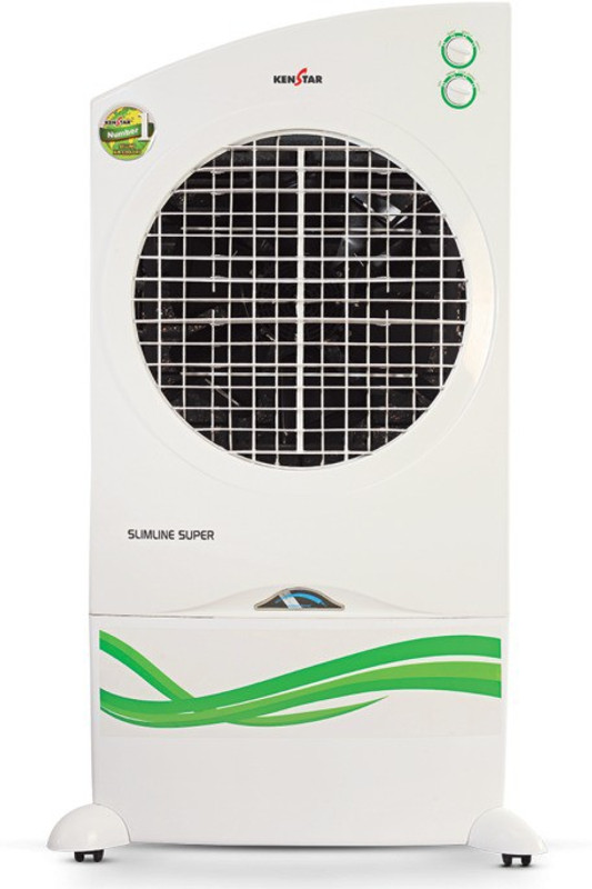 Kenstar SLIMLINE SUPER-RE Room/Personal Air Cooler(White, 40 Litres)