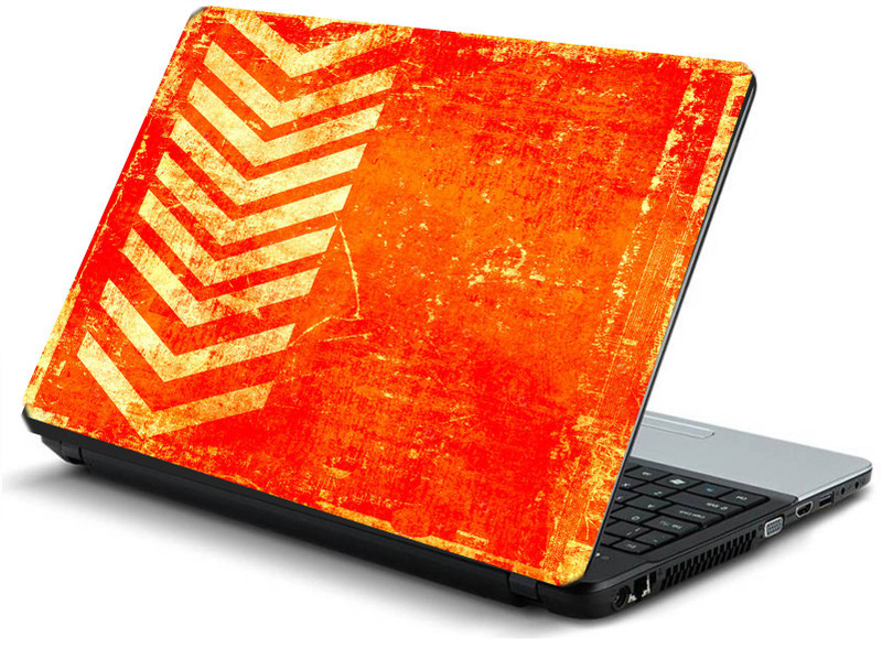 threepointzero Grunge arrows laptop skin vinyl Laptop Decal 15