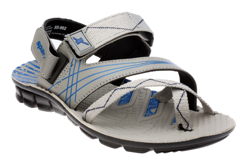 Sparx Sparx Men SS-902 Grey Blue Floater Sandals Men Grey, Blue Sandals