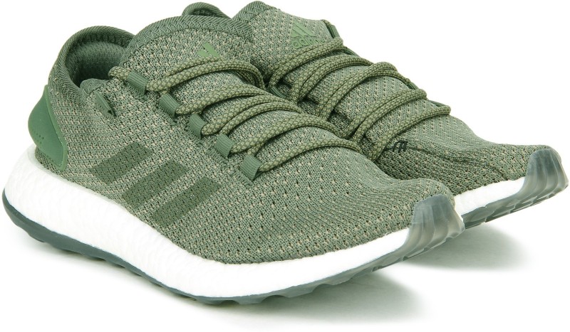 ADIDAS PUREBOOST CLIMA Running Shoes For Men(Green)