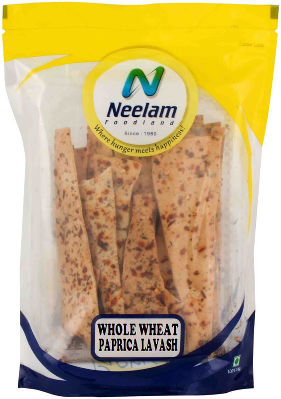 Neelam Foodland WHOLE WHEAT PEPRICA LAVASH(200 g)