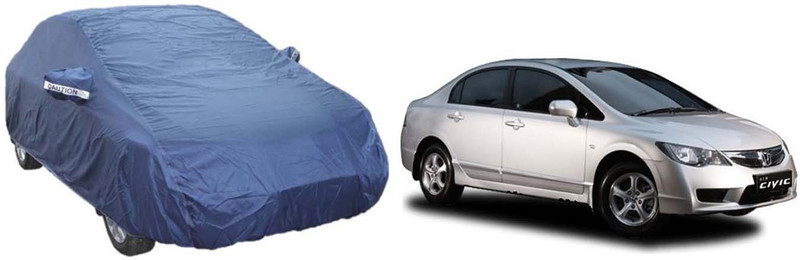 autovhpr Car Cover For Honda Civic (With Mirror Pockets)(Blue, For 2017 Models)