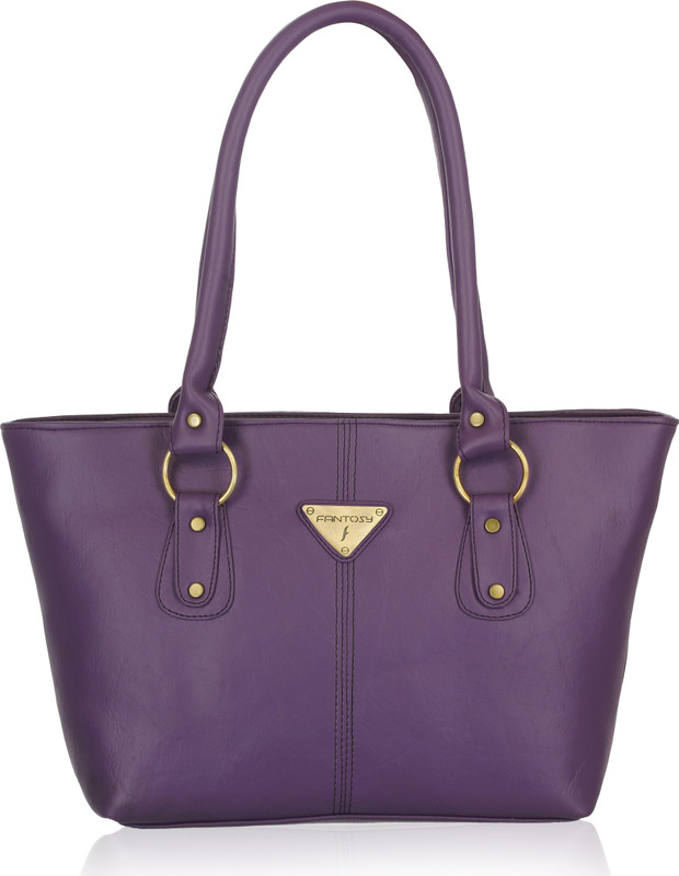 Fantosy Women Purple Shoulder Bag Fantosy Women Purple Shoulder Bag