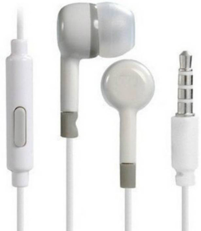 supremacy earphones With Mic Wired Headset with Mic (White, In the Ear) Wired Headset with Mic(White, In the Ear)