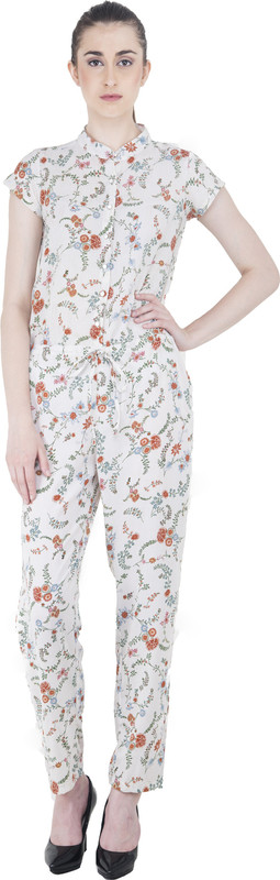 mask lifestyle Polka Print Women Jumpsuit