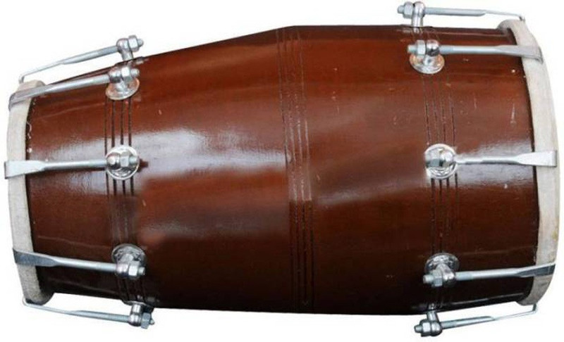 Armaan Musical House DM0012 Nut & Bolts Dholak(Multicolor)