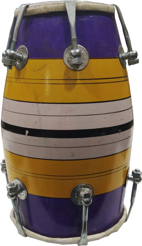 Armaan Musical House DM0012 Nut & Bolts Dholak(Multicolor)
