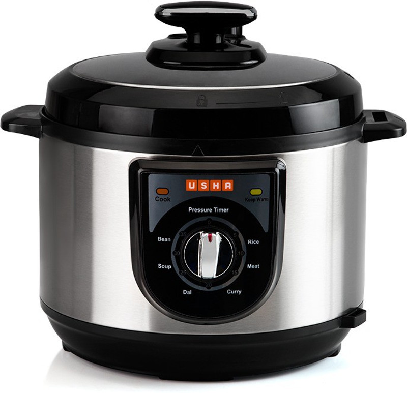 Usha EPC 3650 Electric Rice Cooker(5 L, Black and Metalic)