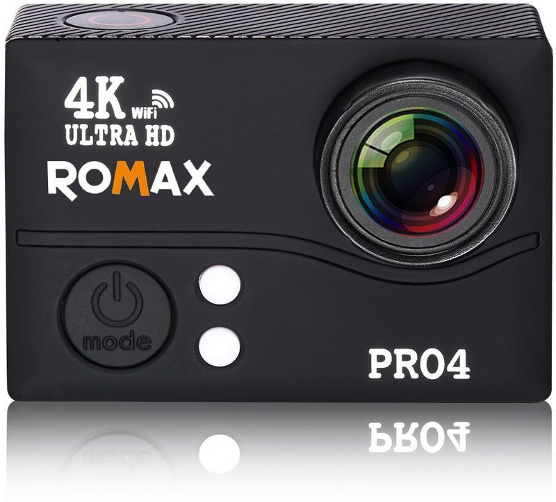 Romax Pro Pro 4 Sports and Action Camera(Black, 20 MP)
