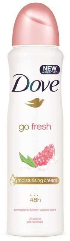 Dove Go Fresh Pomegranate & Lemon Verbena scent Deodorant Deodorant Spray - For Men & Women(150 ml)