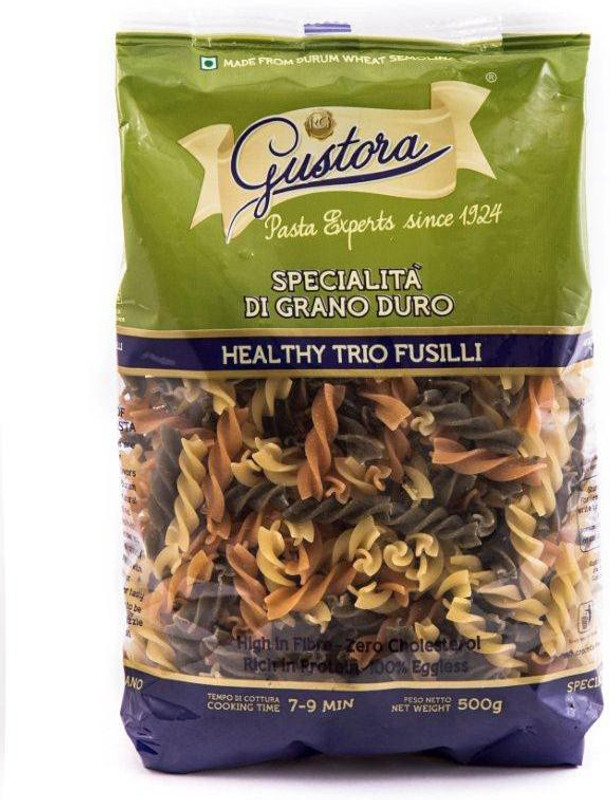 Gustora Healthy Trio Fusilli Fusilli Pasta(500 g)