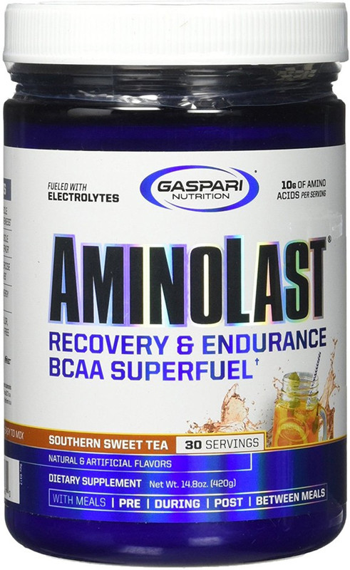 Gaspari Nutrition AminoLast (Southern Sweet Tea) EAA (Essential Amino Acids)(420 g, Southern Sweet Tea)
