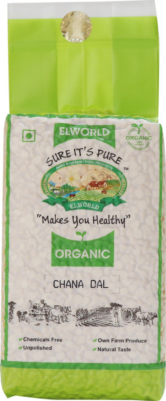 ELWORLD Unpolished Brown Chana Dal (Split)(1 kg) ELWORLD Unpolished Brown Chana Dal (Split)(1 kg)