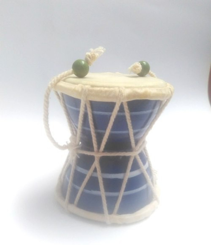 chaitanya handicraft CHAITU08 Decorative Showpiece  -  7.62 cm(Wood, Cotton, Plastic, Blue)