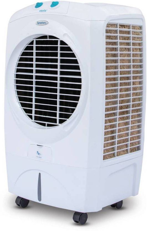 symphony siesta 70 ltr Room/Personal Air Cooler(White, 70 Litres)