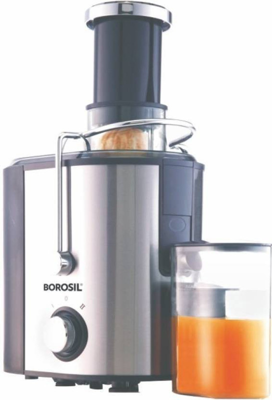 Borosil PRIMUS BJU50SSB11 500 W Juicer(Steel, Black, 1 Jar)