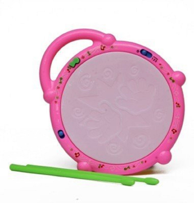 BEST SHOP MULTICOLOURED FLASH DRUM FOR TODDLER BABIES WITH LIGHT AND SOUND(Multicolor)