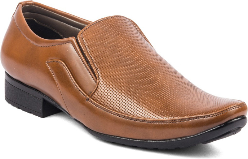RockSoft Club Shoes Slip On For Men(Tan)
