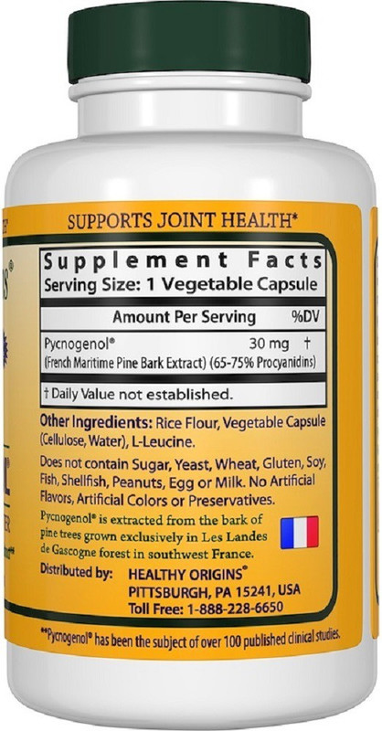 HEALTHY ORIGINS Healthy Origins, Pycnogenol,(60 No)
