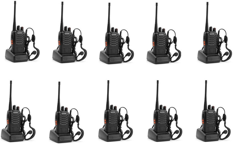 BaoFeng (10 Pcs) BF-888S Walkie Talkie(Black) BaoFeng (10 Pcs) BF-888S Walkie Talkie(Black)