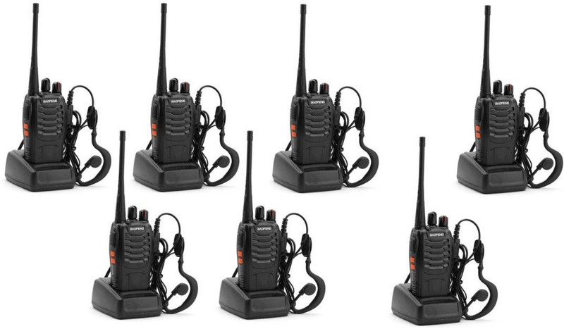 BaoFeng (7 Pcs) BF-888S Walkie Talkie(Black) BaoFeng (7 Pcs) BF-888S Walkie Talkie(Black)
