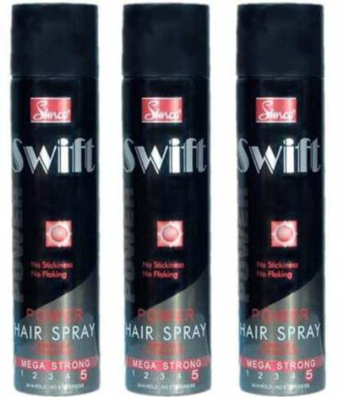 simco Swift Hair Spray Pack of 3 Hair Spray(750 ml)