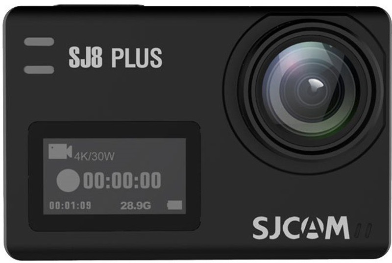 SJCAM SJ8 Plus Native 4K dual screen Wifi Sports Action Camera 2 inch IPS Retina Screen Instant Camera(Black)