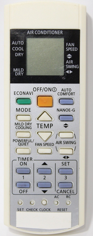 Technology Ahead Ta Panasonic Inverter Remote Controller(Multicolor)