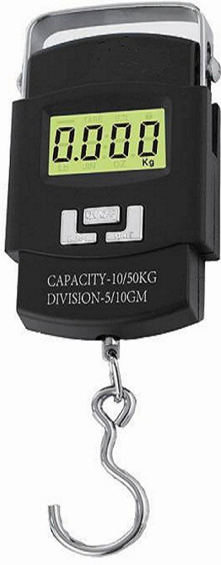 provouge cylender weight scale up to 50 kg Weighing Scale(Black)