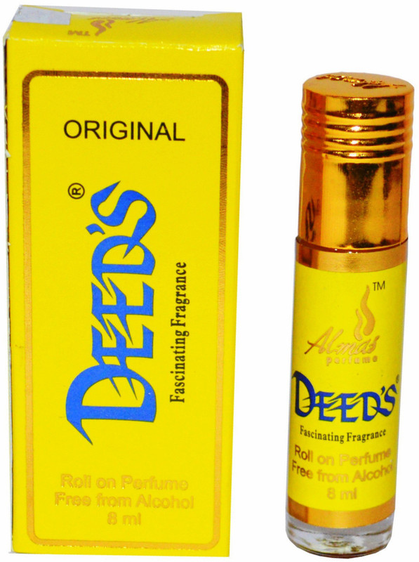 Almas DEEDS GOLD fragrance special pack pocket Floral Attar(Juhi)